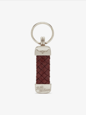 Plaited Key Ring - Nickel